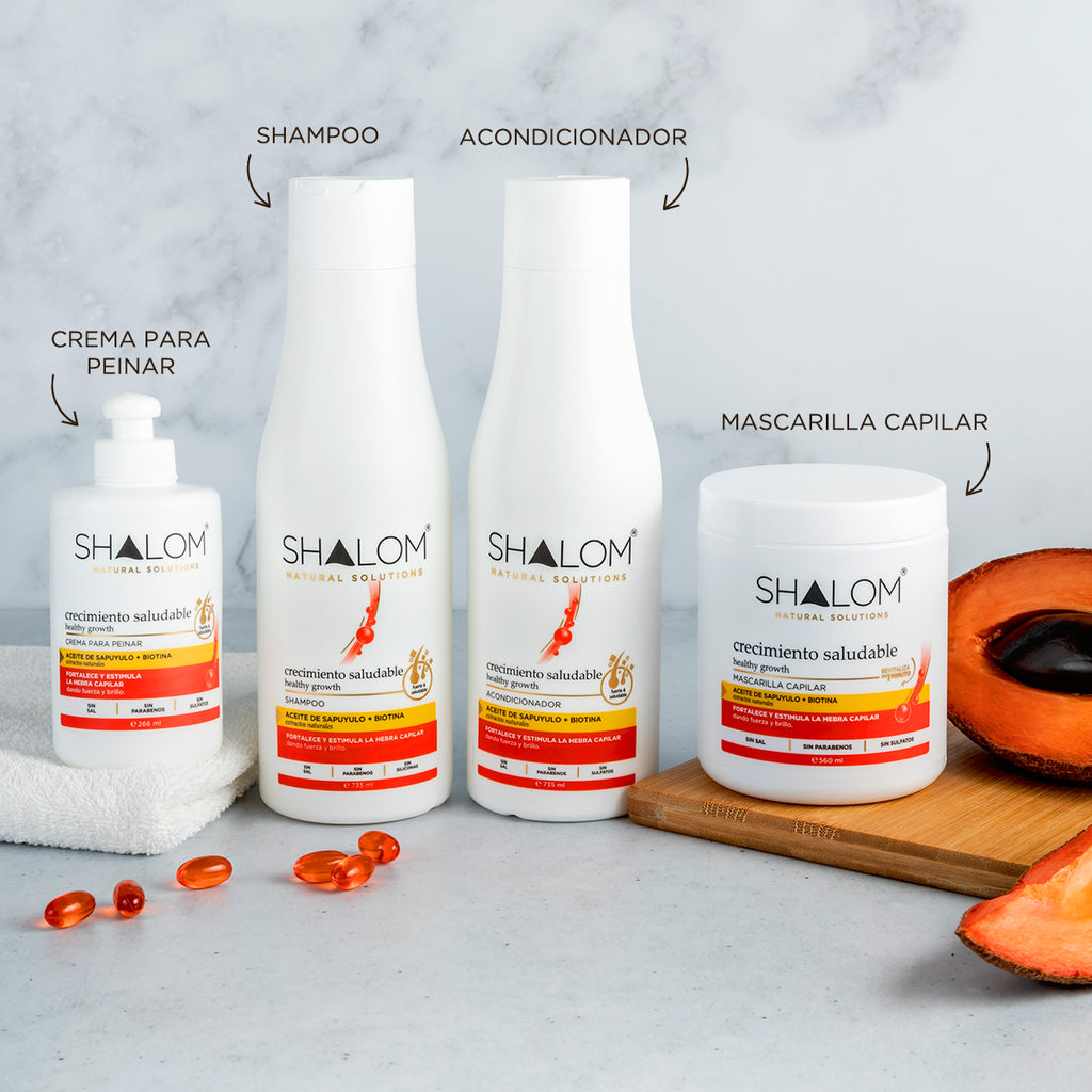 SHALOM shampoo Sapuyulo + Biotin 24.5oz