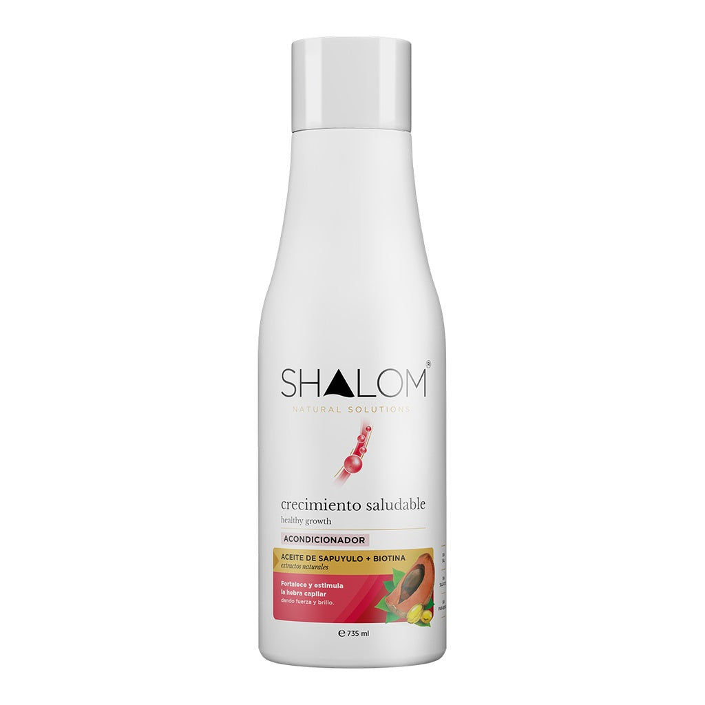 SHALOM Acondicionador Sapuyulo + Biotin 24.5oz