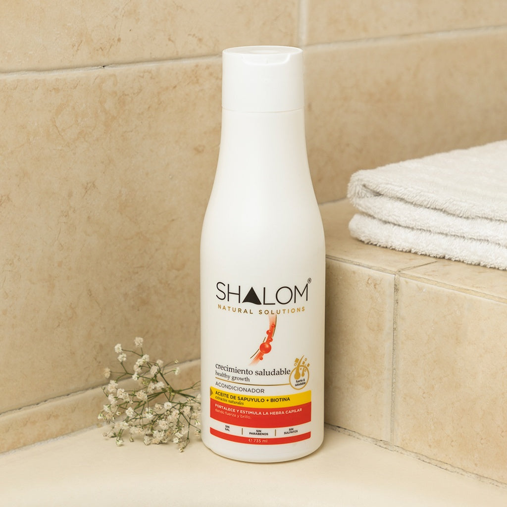 SHALOM Acondicionador Sapuyulo + Biotin 24.5oz
